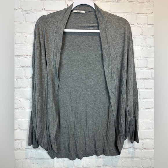 Acemi Open Front light knit Cardigan flowy comfort‎ casual, sz M, GUC - Picture 1 of 5